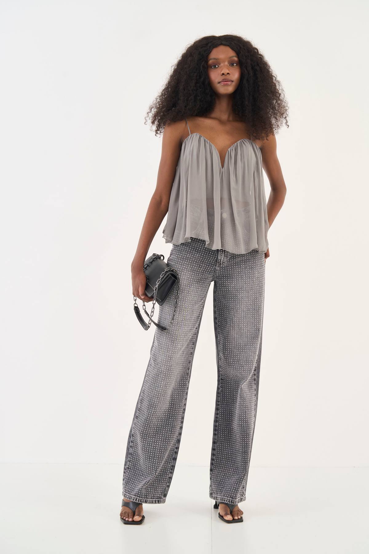 002-01-15719 Calça Jeans Juliette com Aplicação Colcci - Imagem 1