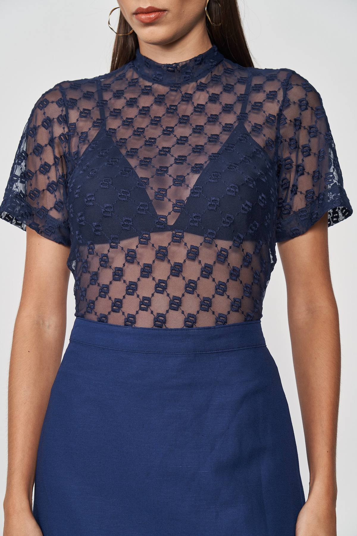 036-01-18071 Blusa Tule Colcci - Imagem 1