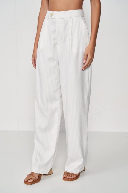 Calça Listrada Colcci