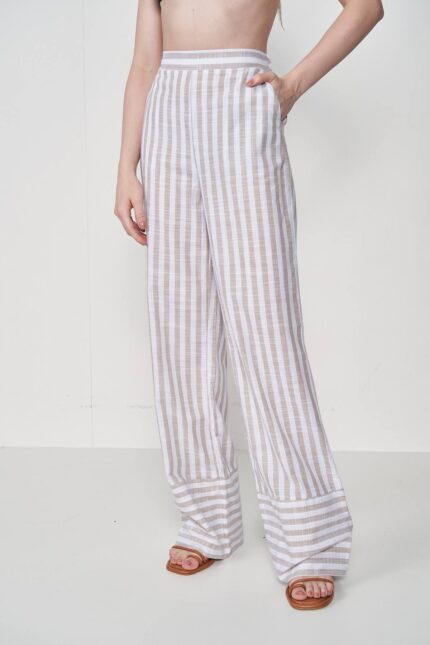 Calça Listrada Colcci