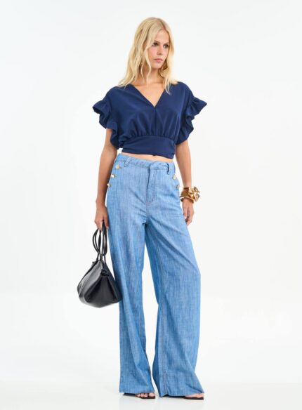 Calça Jeans Joana Wide Colcci
