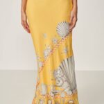 Saia Estampada Colcci