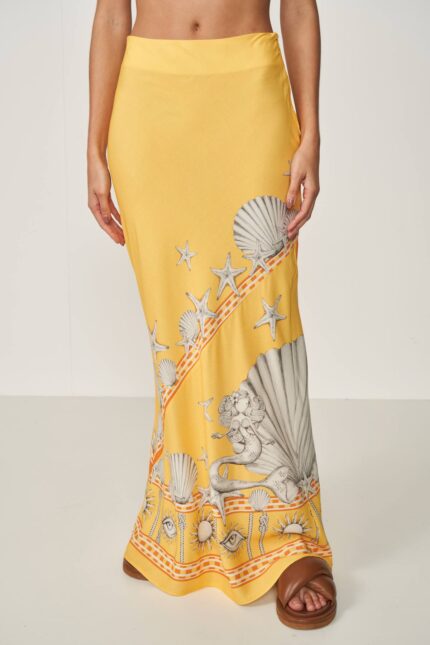 Saia Estampada Colcci