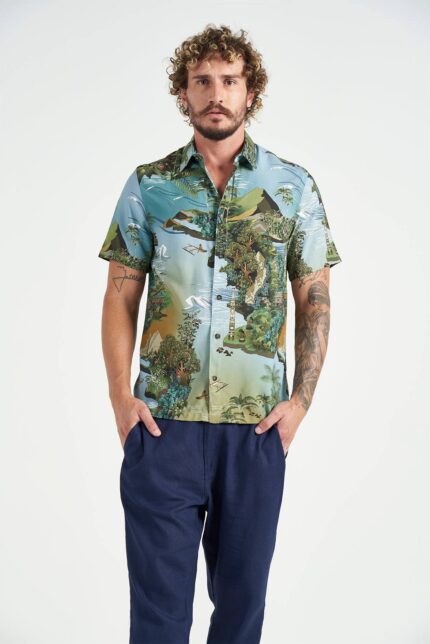 Camisa Estampada Relax Colcci