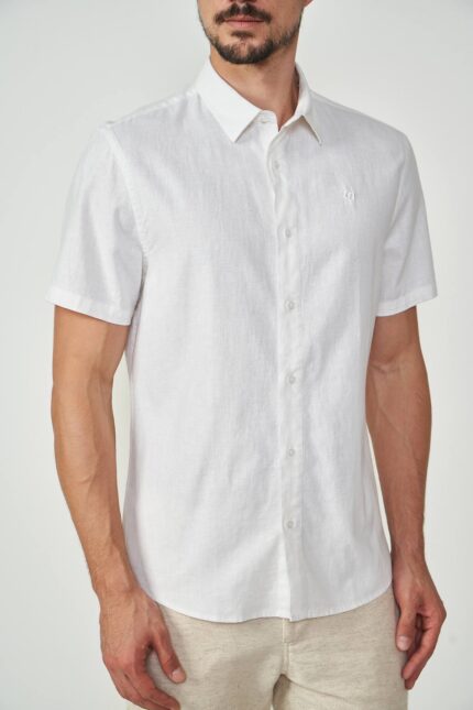 Camisa Linho Relax Colcci