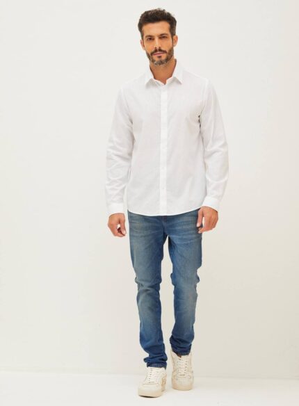 Camisa Linho Relax Colcci