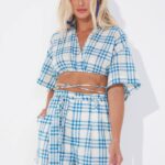 Blusa Xadrez Colcci