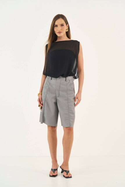 Blusa Detalhe Renda Colcci