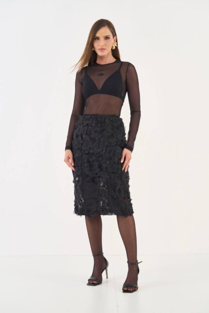 Blusa Tule Colcci