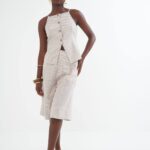 Blusa Linho Listrada Colcci