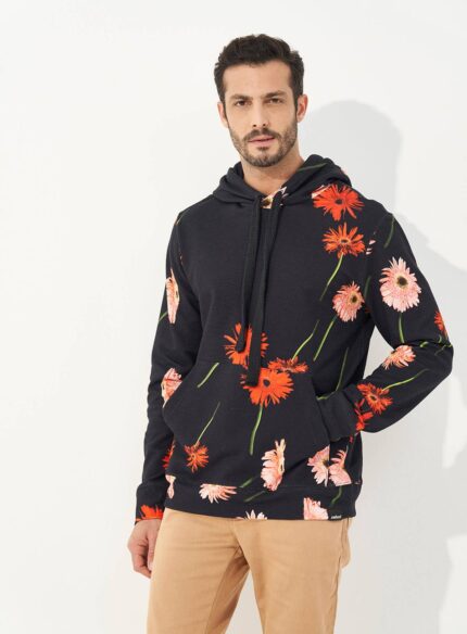 Blusão Moletom Estampado Colcci