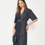 Vestido Listrado Colcci
