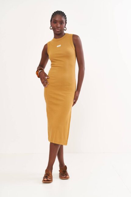 Vestido Canelado Colcci