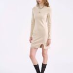 Vestido Canelado Colcci