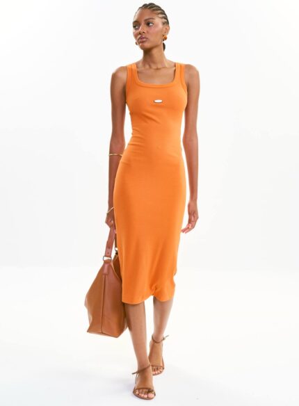 Vestido Canelado Colcci